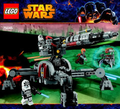 LEGO 75045 instructions page 1 – build guide