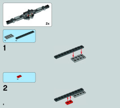 LEGO 75045 instructions page 6 – build guide