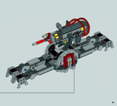 LEGO 75045 instructions page 61 – build guide