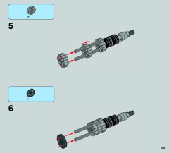 LEGO 75045 instructions page 65 – build guide
