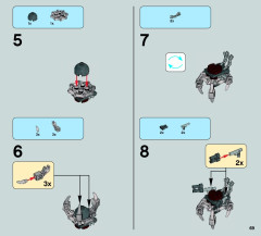 LEGO 75045 instructions page 69 – build guide
