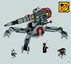 LEGO 75045 instructions page 71 – build guide