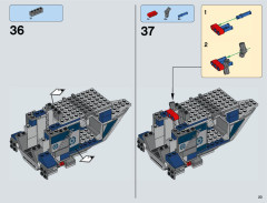 LEGO 75046 instructions page 23 – build guide