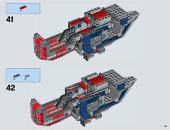LEGO 75046 instructions page 33 – build guide