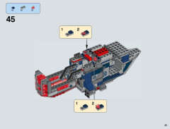 LEGO 75046 instructions page 35 – build guide