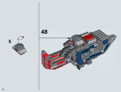 LEGO 75046 instructions page 38 – build guide