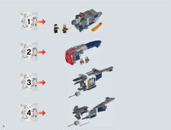 LEGO 75046 instructions page 4 – build guide