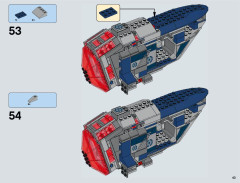 LEGO 75046 instructions page 43 – build guide