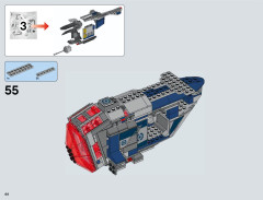 LEGO 75046 instructions page 44 – build guide