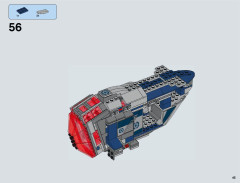 LEGO 75046 instructions page 45 – build guide