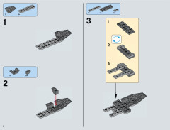 LEGO 75046 instructions page 6 – build guide