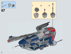 LEGO 75046 instructions page 62 – build guide