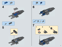 LEGO 75046 instructions page 7 – build guide