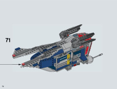 LEGO 75046 instructions page 70 – build guide