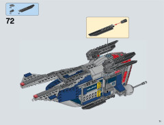 LEGO 75046 instructions page 71 – build guide