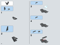 LEGO 75046 instructions page 72 – build guide