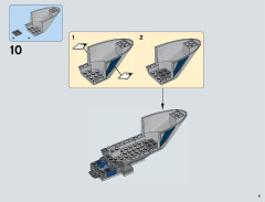 LEGO 75046 instructions page 9 – build guide