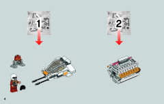LEGO 75048 instructions page 4 – build guide