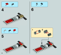 LEGO 75049 instructions page 10 – build guide