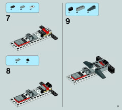 LEGO 75049 instructions page 11 – build guide