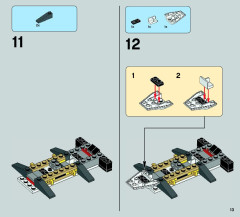 LEGO 75049 instructions page 13 – build guide