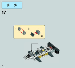 LEGO 75049 instructions page 16 – build guide