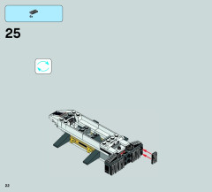 LEGO 75049 instructions page 22 – build guide