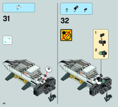 LEGO 75049 instructions page 28 – build guide
