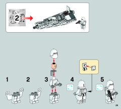 LEGO 75049 instructions page 29 – build guide