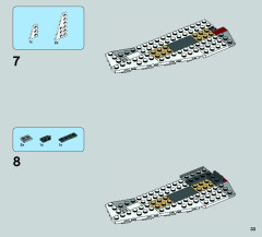 LEGO 75049 instructions page 33 – build guide