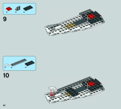 LEGO 75049 instructions page 34 – build guide