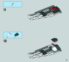 LEGO 75049 instructions page 35 – build guide