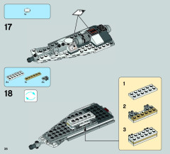 LEGO 75049 instructions page 38 – build guide