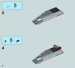 LEGO 75049 instructions page 44 – build guide
