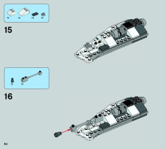 LEGO 75049 instructions page 50 – build guide