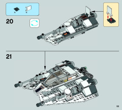 LEGO 75049 instructions page 53 – build guide