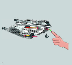 LEGO 75049 instructions page 54 – build guide