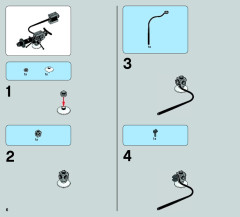 LEGO 75049 instructions page 6 – build guide
