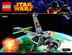 LEGO 75050 instructions page 1 – build guide