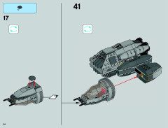 LEGO 75050 instructions page 34 – build guide