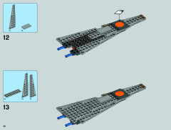 LEGO 75050 instructions page 40 – build guide