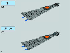 LEGO 75050 instructions page 42 – build guide