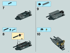 LEGO 75050 instructions page 7 – build guide