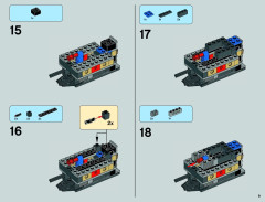 LEGO 75050 instructions page 9 – build guide