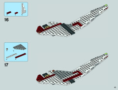 LEGO 75051 instructions page 43 – build guide