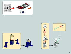 LEGO 75051 instructions page 5 – build guide