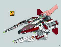 LEGO 75051 instructions page 73 – build guide