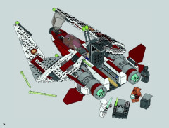 LEGO 75051 instructions page 74 – build guide