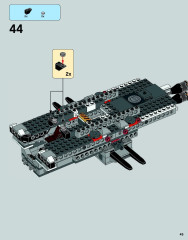 LEGO 75053 instructions page 45 – build guide