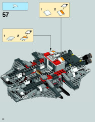 LEGO 75053 instructions page 62 – build guide